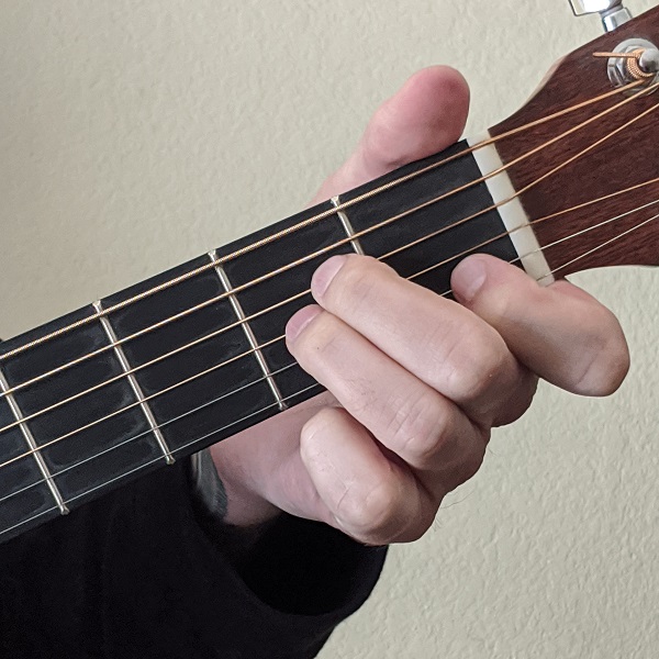 Playing the Open A Minor Chord on Guitar