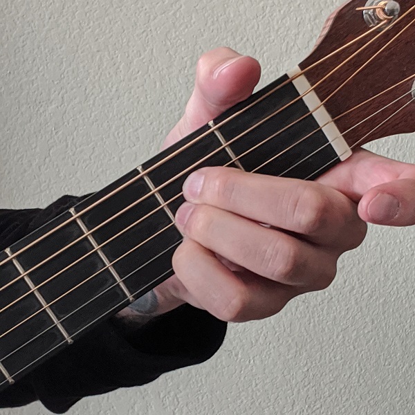 Playing the Open A Major Chord on Guitar