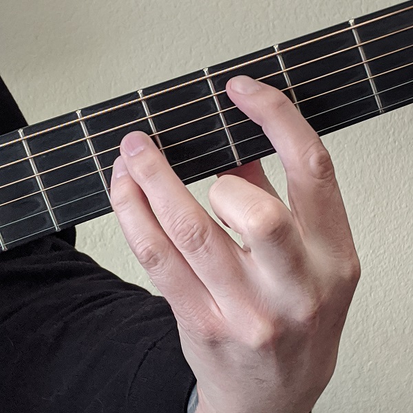 Playing a Power Chord on Guitar with the Root Note on the 5th string